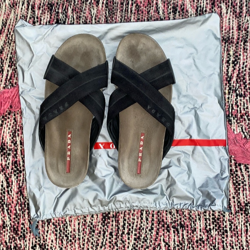 Men’s Prada Slide Sandals
